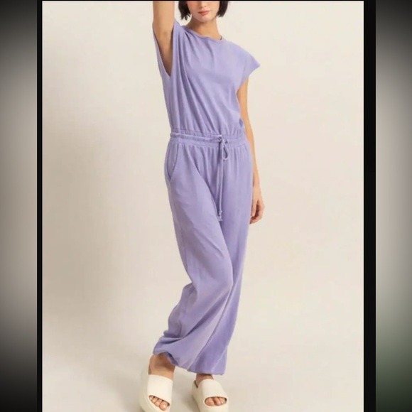 New S Double Zero Light Purple Jumpsuit - Picture 1 of 9